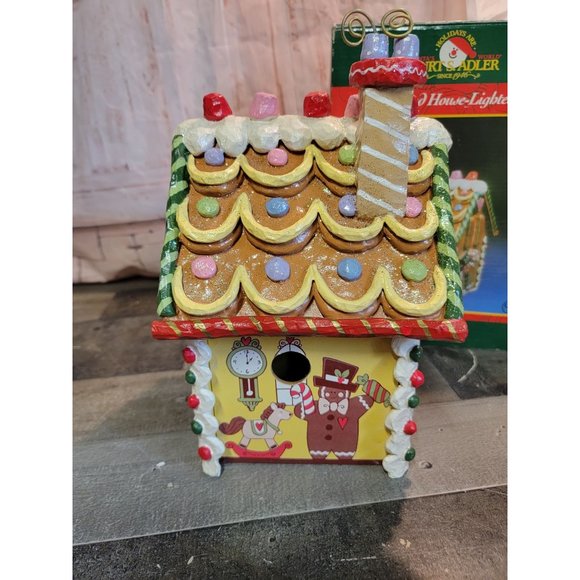 Santa's World Kurt S Adler Gingerbread Junction house village xmas decor - Picture 6 of 8